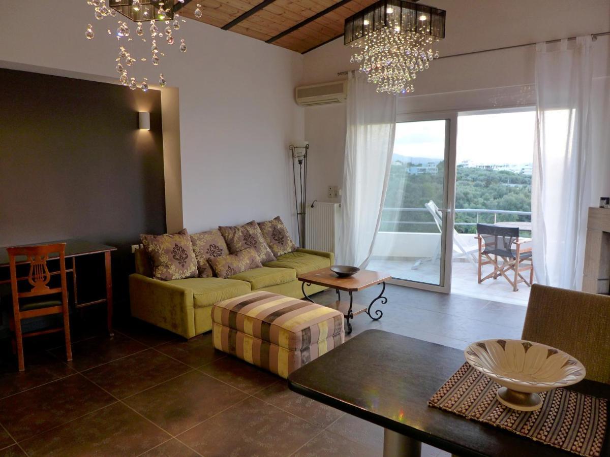 Wide-View & Quiet Apartment Chania ハニア エクステリア 写真