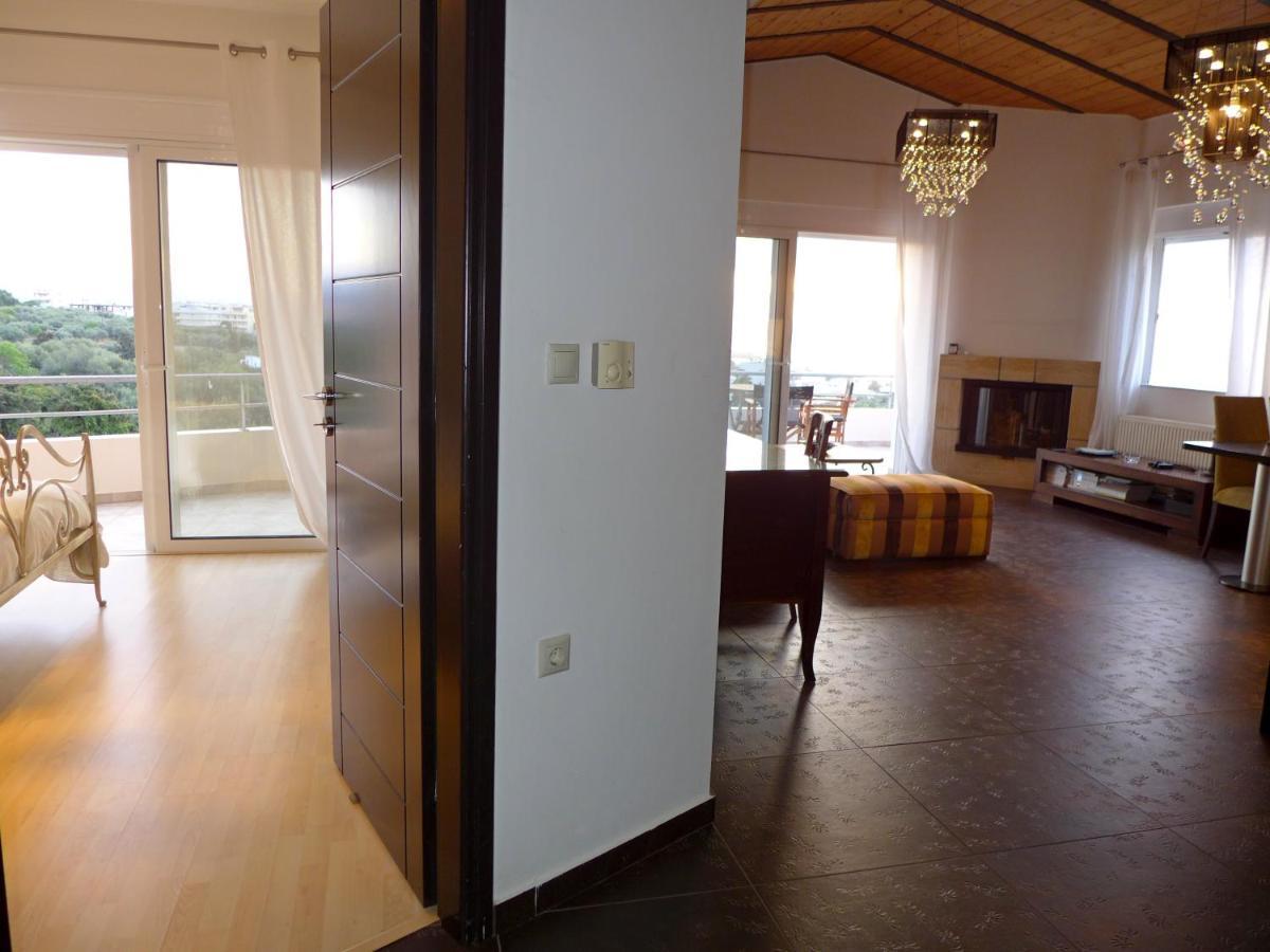 Wide-View & Quiet Apartment Chania ハニア エクステリア 写真