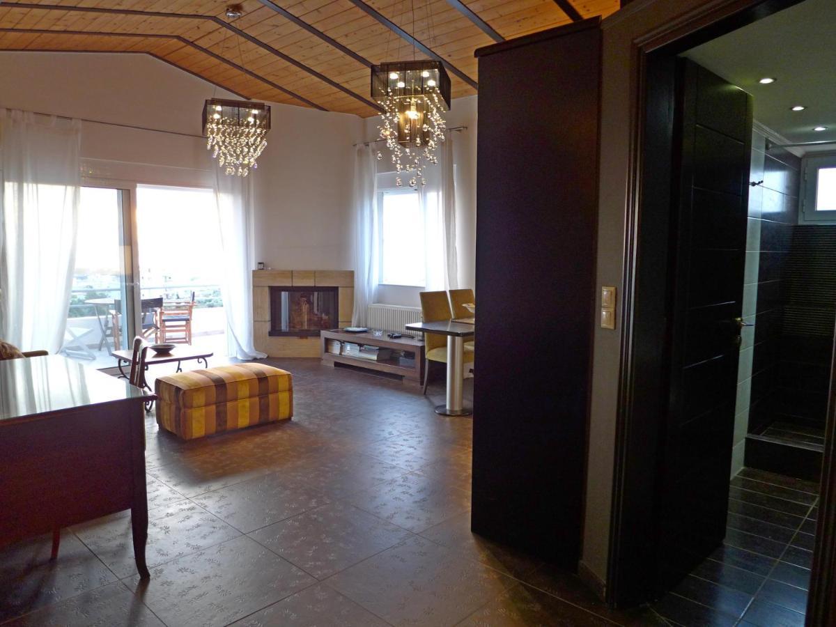 Wide-View & Quiet Apartment Chania ハニア エクステリア 写真
